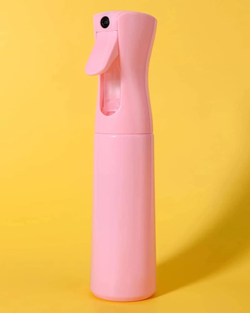 A fine mist spray bottle