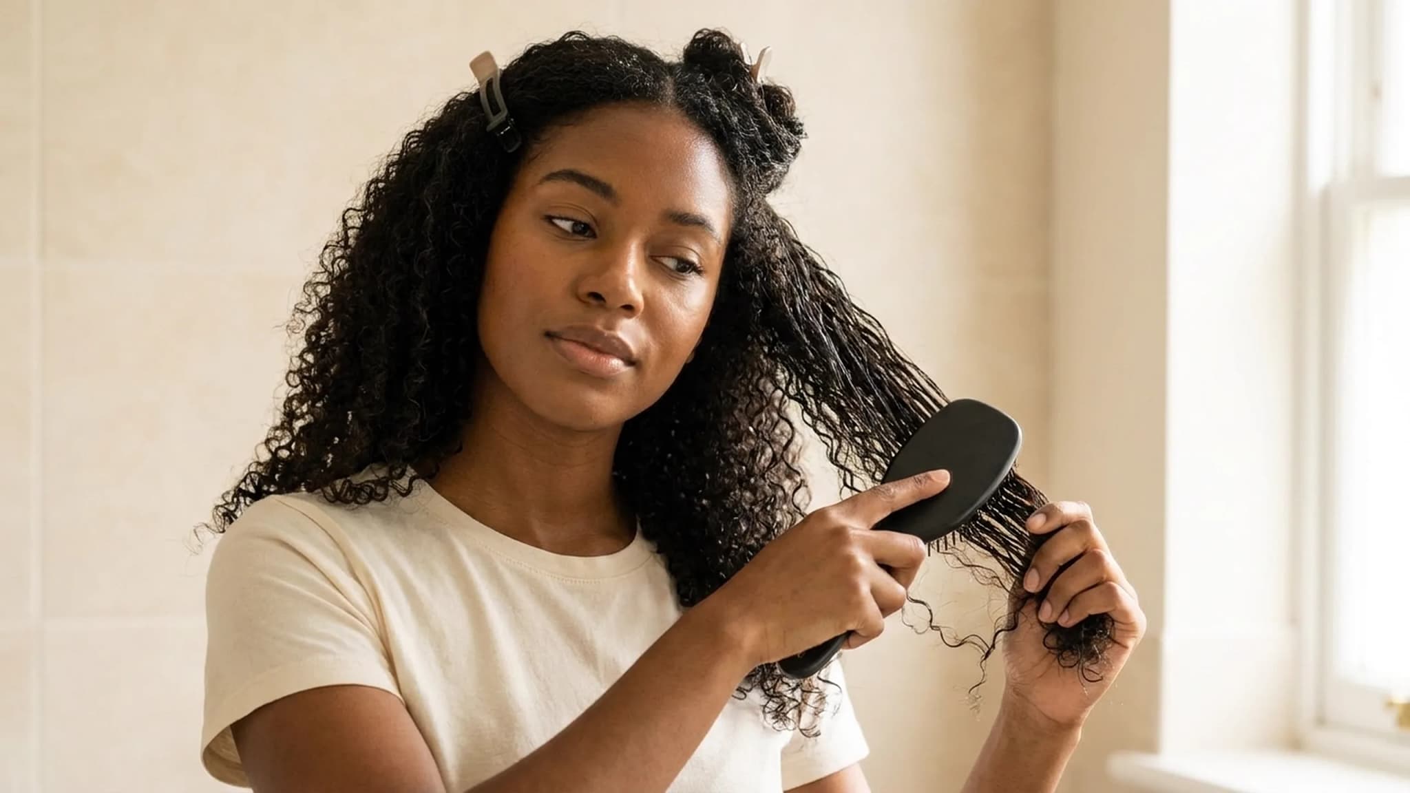 Brushing Wet Hair: Why the Rule Flips for Curls