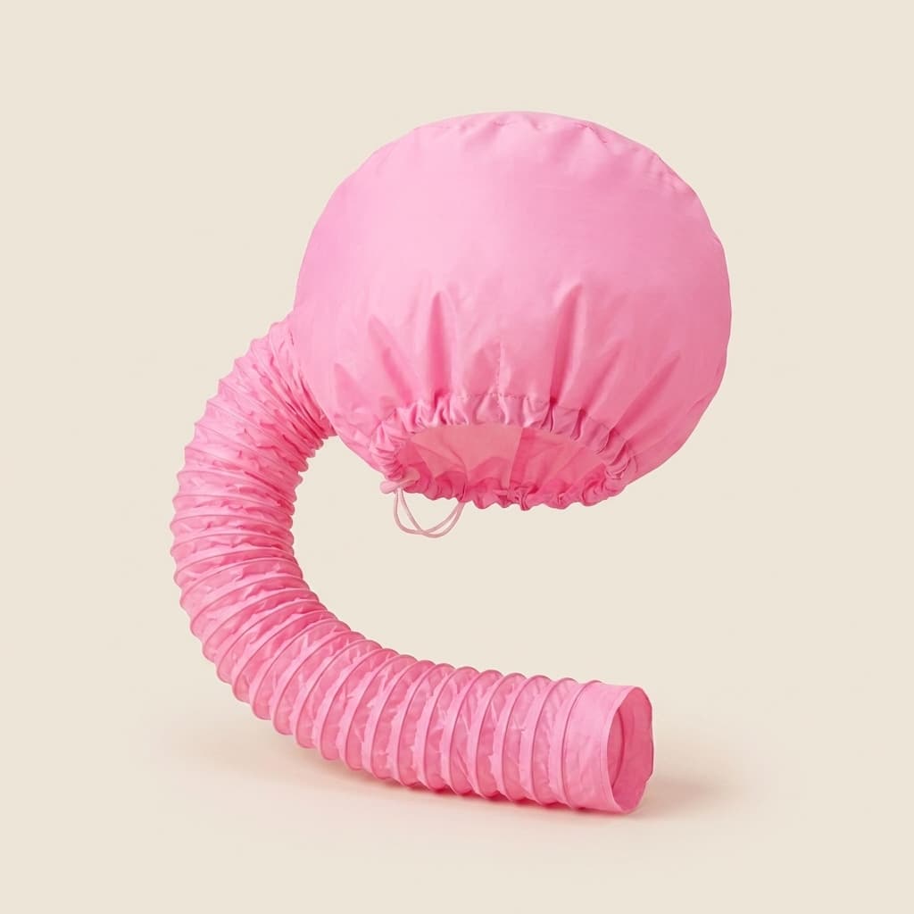 Bonnet Hair Dryer Attachment — Soft Hooded Dryer