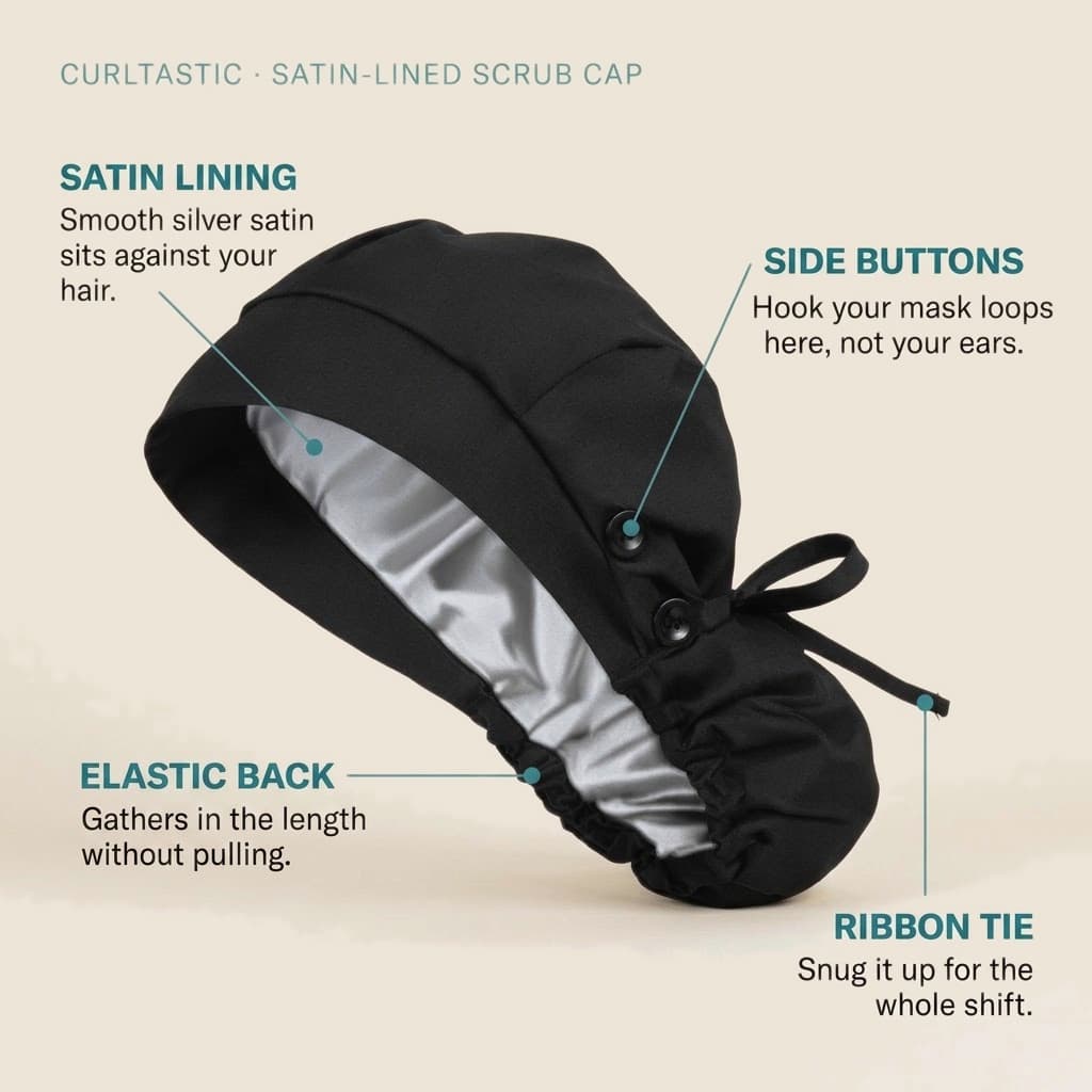 Satin-Lined Scrub Cap, photo 9 of 22