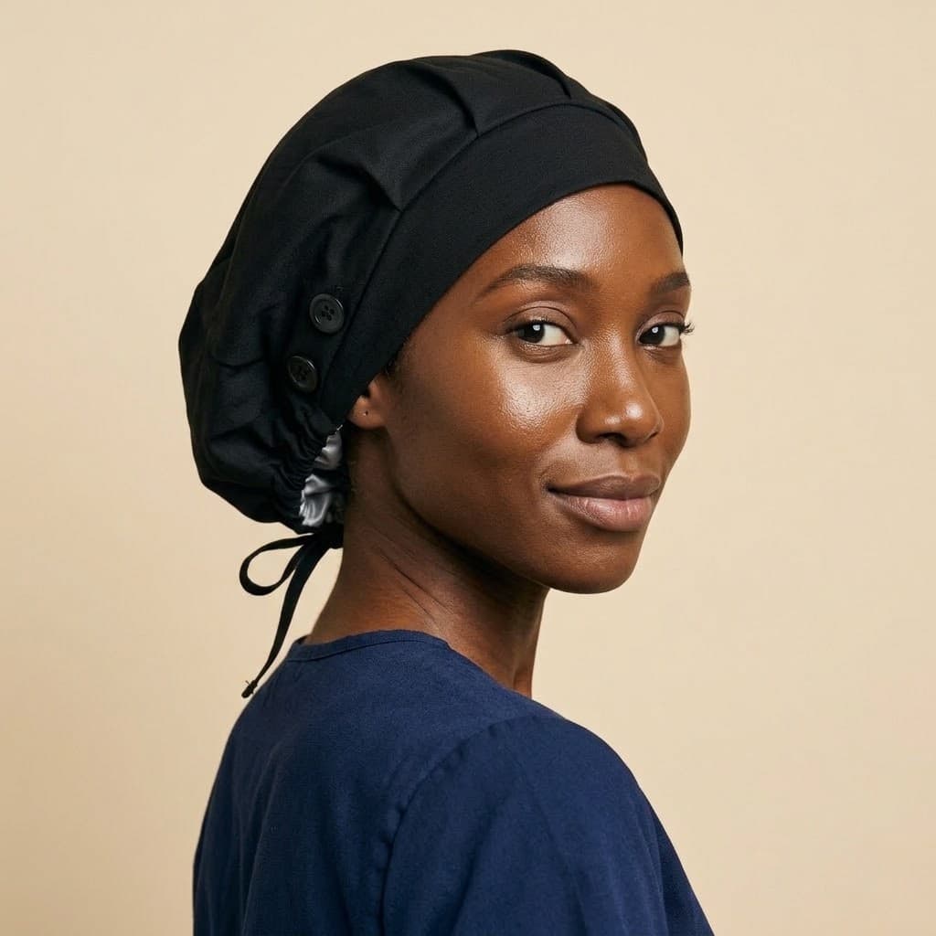 Satin-Lined Scrub Cap, photo 3 of 22