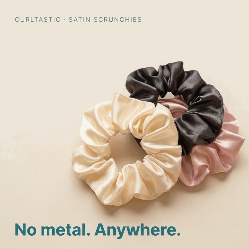 Satin Scrunchies — 3-Pack, photo 6 of 7